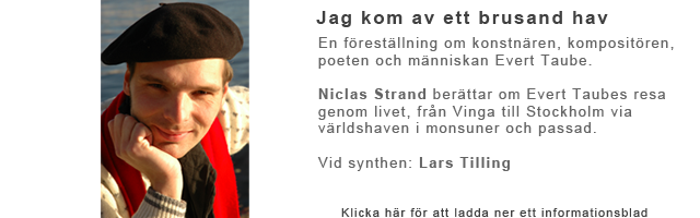 Jag kom av ett brusand hav..